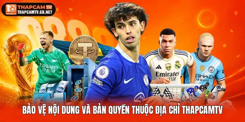 Bảo vệ nội dung và bản quyền thuộc địa chỉ Thapcamtv