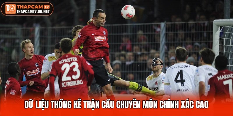 Dữ liệu thống kê trận cầu chuyên môn chính xác cao