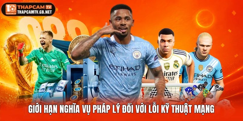 Giới hạn nghĩa vụ pháp lý đối với lỗi kỹ thuật mạng