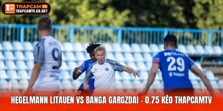 Hegelmann Litauen Vs Banga Gargzdai - 0.75 Kèo Thapcamtv