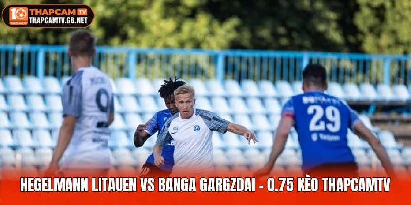 Hegelmann Litauen Vs Banga Gargzdai - 0.75 Kèo Thapcamtv