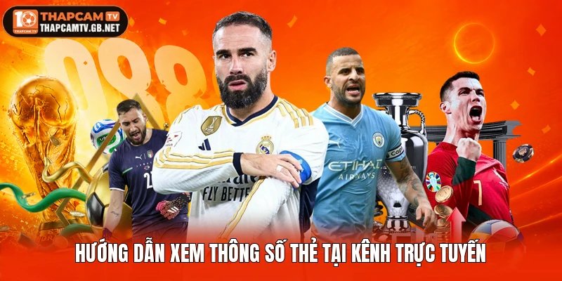 Hướng dẫn xem thông số thẻ tại kênh trực tuyến