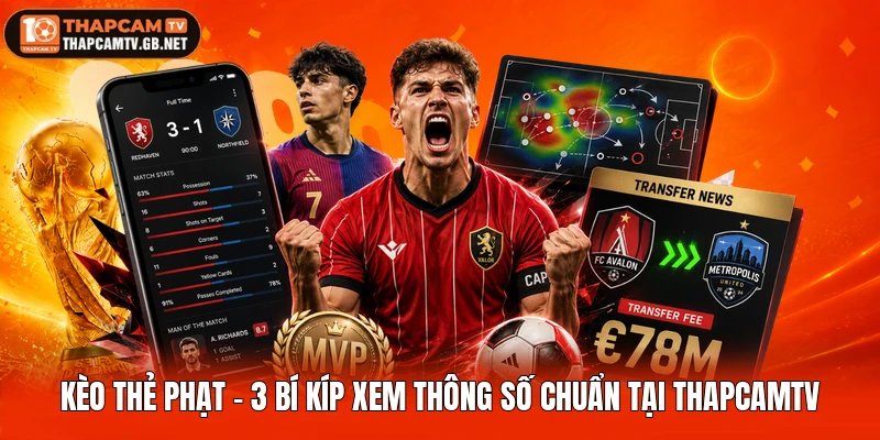 Kèo Thẻ Phạt – 3 Bí Kíp Xem Thông Số Chuẩn Tại Thapcamtv