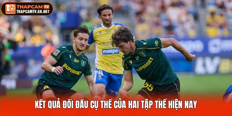 Kết quả đối đầu cụ thể của hai tập thể hiện nay