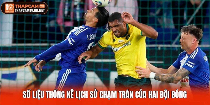 Số liệu thống kê lịch sử chạm trán của hai đội bóng