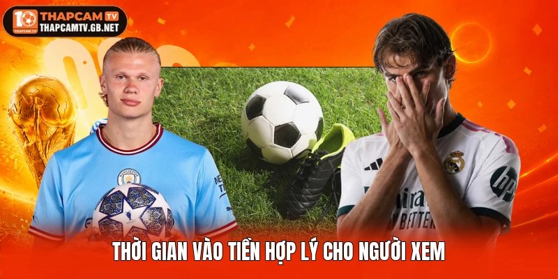 Thời gian vào tiền hợp lý cho người xem