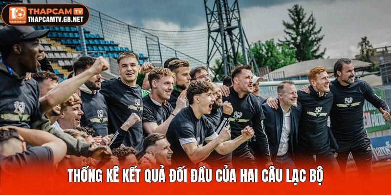 Thống kê kết quả đối đầu của hai câu lạc bộ