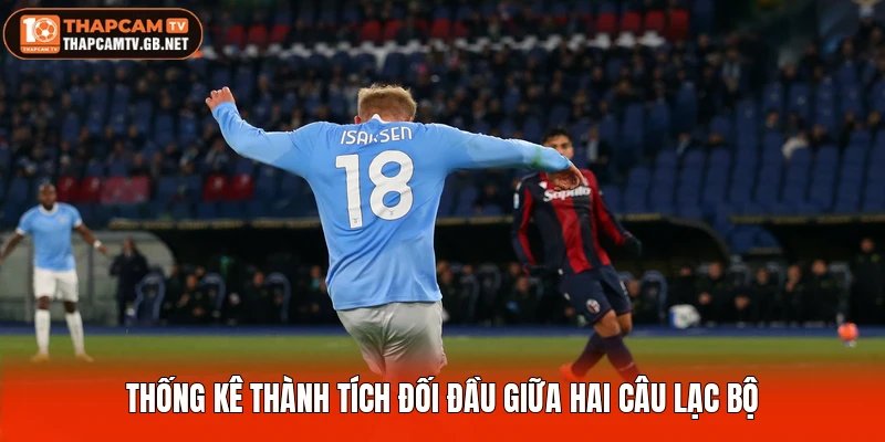 Thống kê thành tích đối đầu giữa hai câu lạc bộ